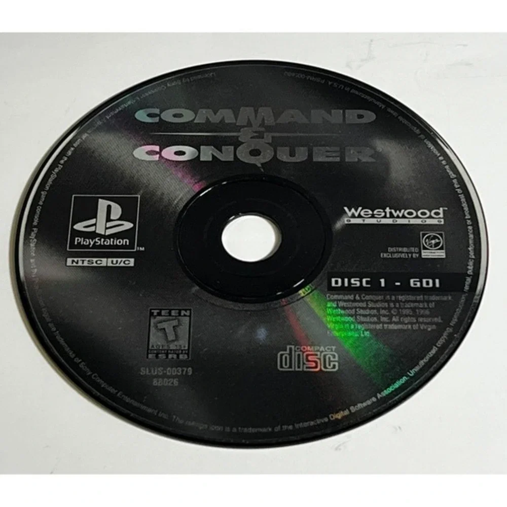 Command & Conquer PlayStation‎ Disc 1 Only